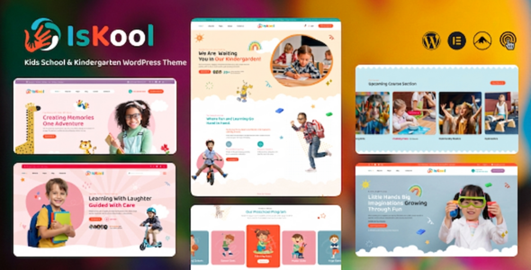 IsKool – kids School & Kindergarden WordPress Theme
