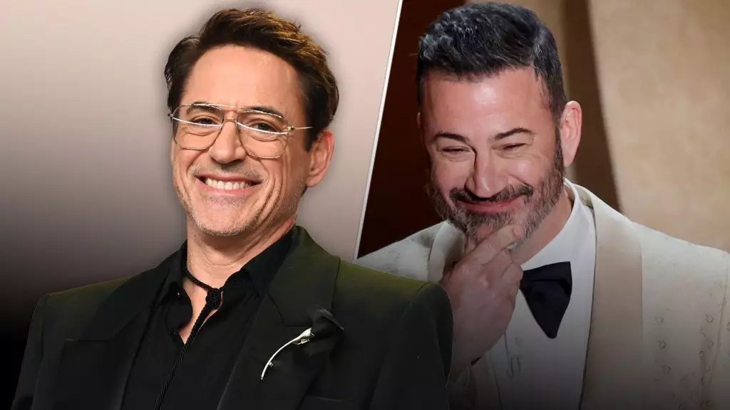 Robert Downey Jr. Reflects on Jimmy Kimmel Joke at Oscars