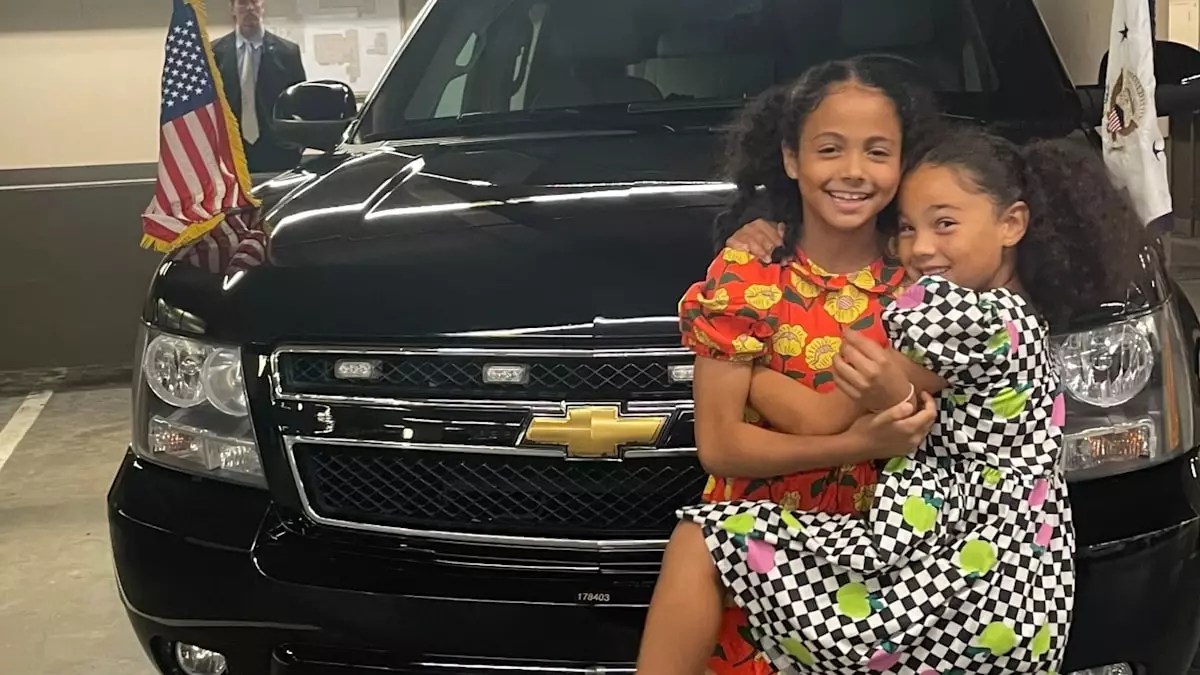 Adorable Great-Nieces of Kamala Harris: Amara and Leela Steal the Spotlight Adorable Great-Nieces of Kamala Harris: Amara and Leela Steal the Spotlight