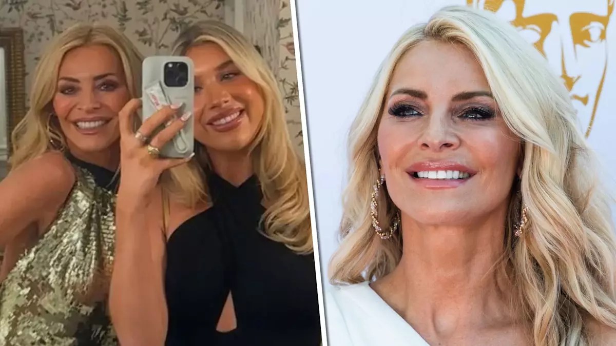 The Glamorous Life of Tess Daly and Phoebe: A Christmas Celebration