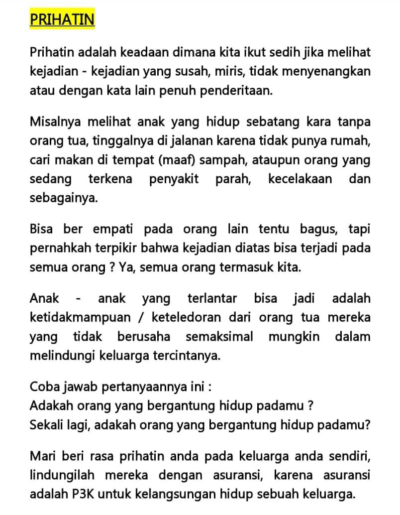 orang tua | Satu yang terpenting