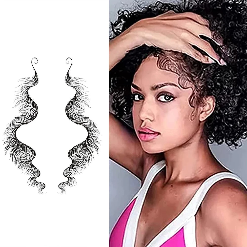 Capelli Del Bambino Bordo Stili Di Capelli Del Bambino Di Modo Del Tatuaggio Del Tatuaggio Stickers Salon Fai Da Te Hairstyling Capelli Impermeabile Duratura Per Le Donne - Buy Impermeabile Di Lunga 1000_x_1000_png
