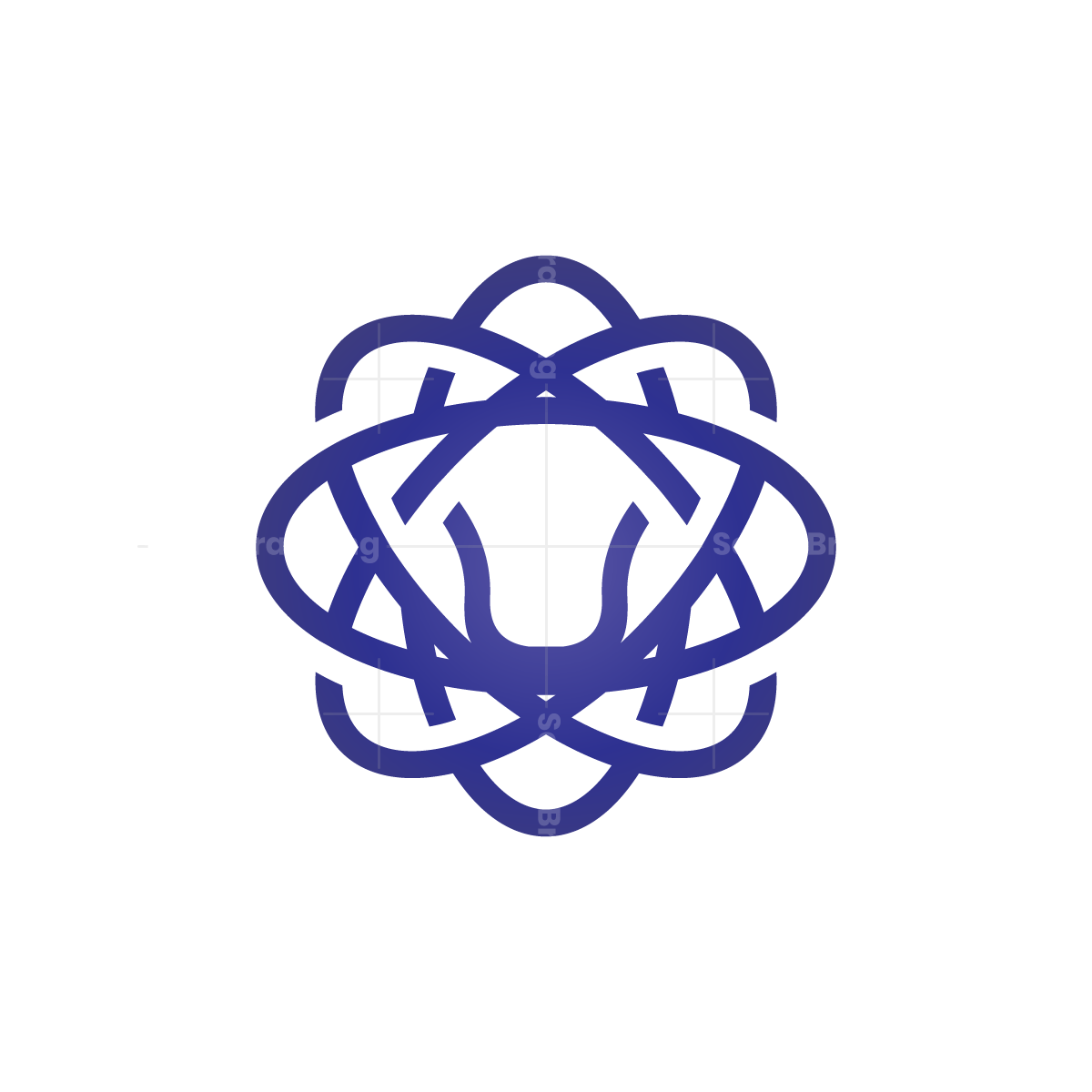 Atom Science Tiger Logo