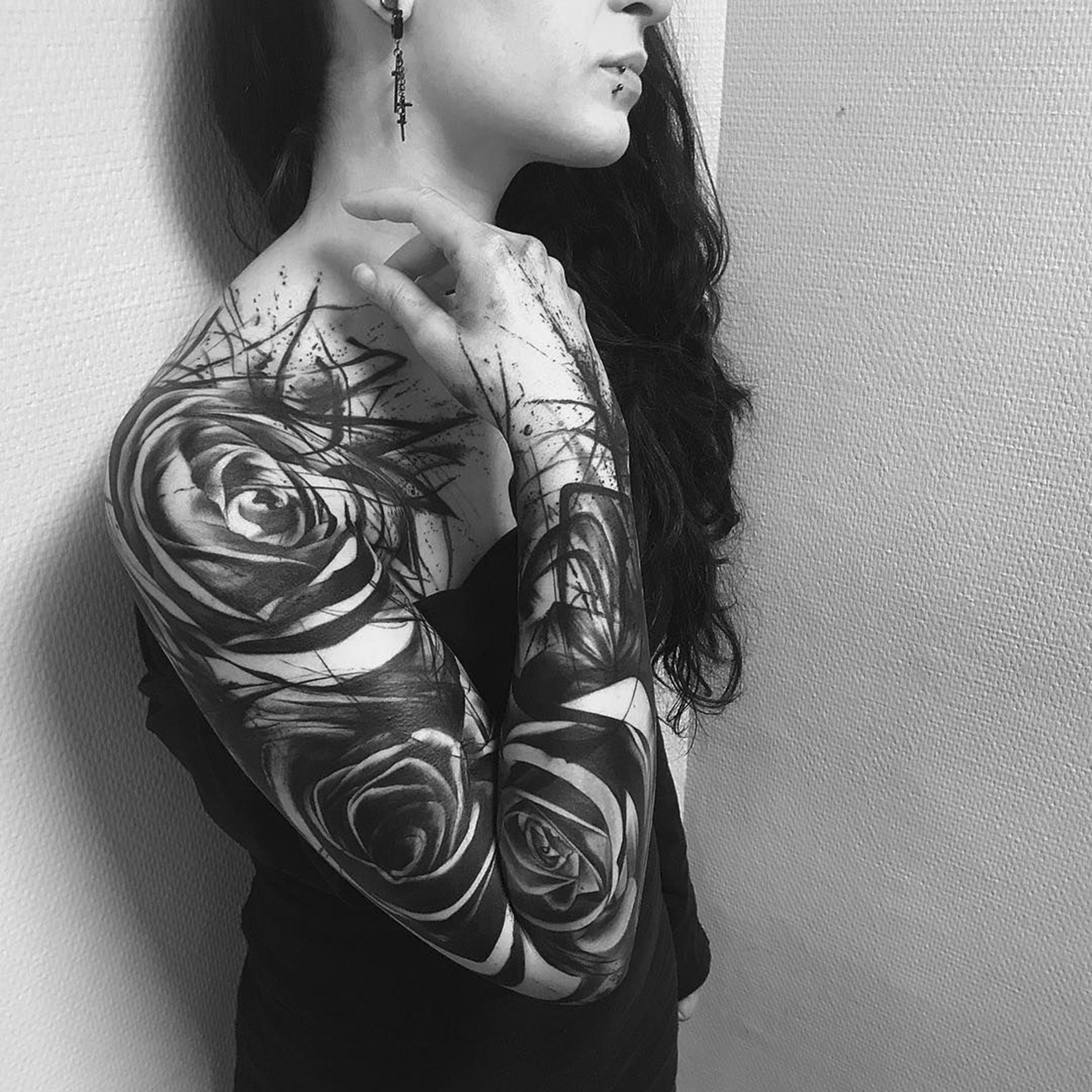 Brushstrokes And Splatters: Natalie Nox's Tattoos – Scene360 2000_x_2000_jpg