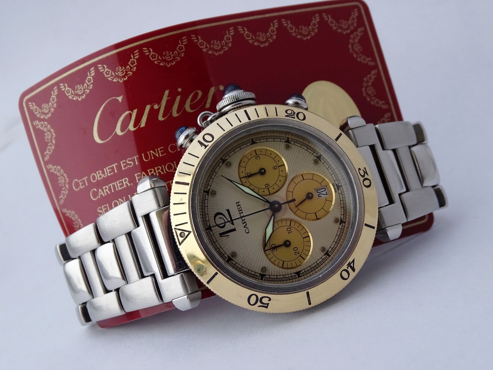Cartier Pasha Chronograph Scorpione