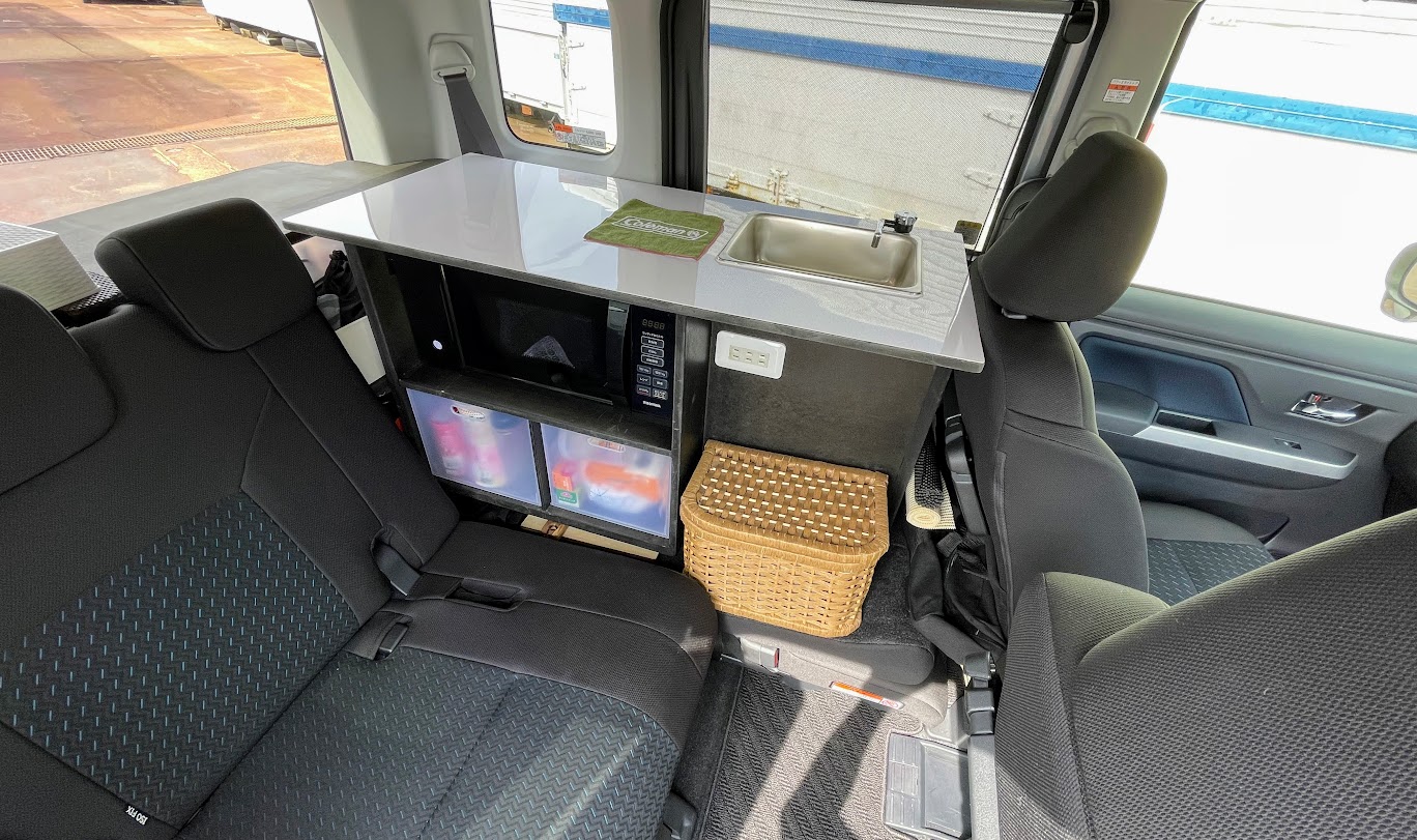 デモCAR】キャンプ＆車中泊仕様のシンク付きキャビネット製作！ – スタイルコクピットseeds(シーズ)