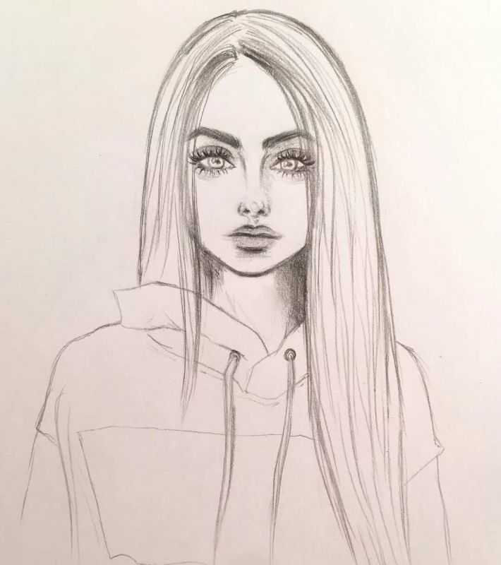 смотреть как нарисовать девочку