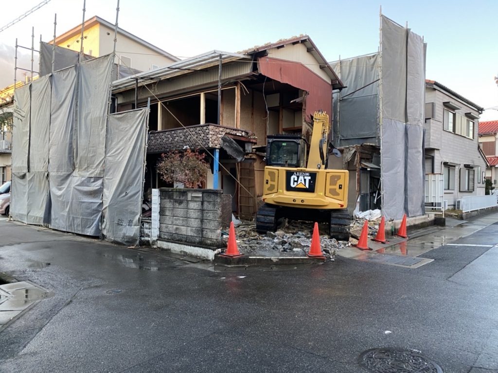 解体 工事 現場