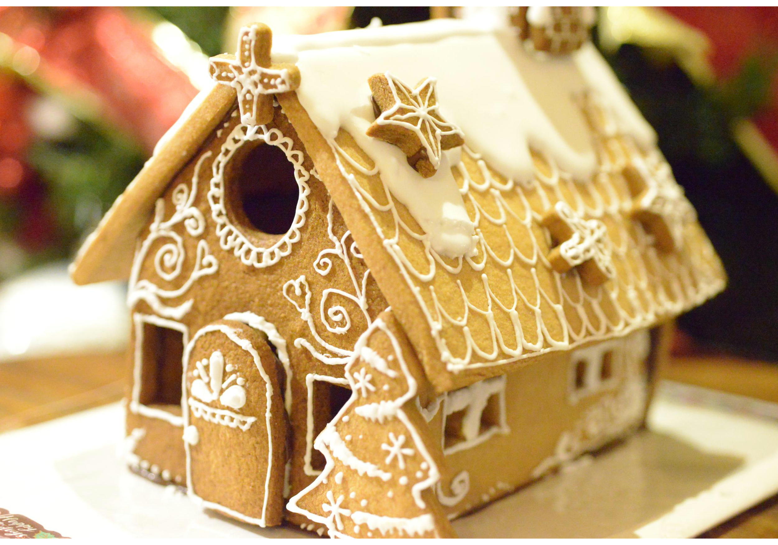 クリスマスヘクセンハウス作り