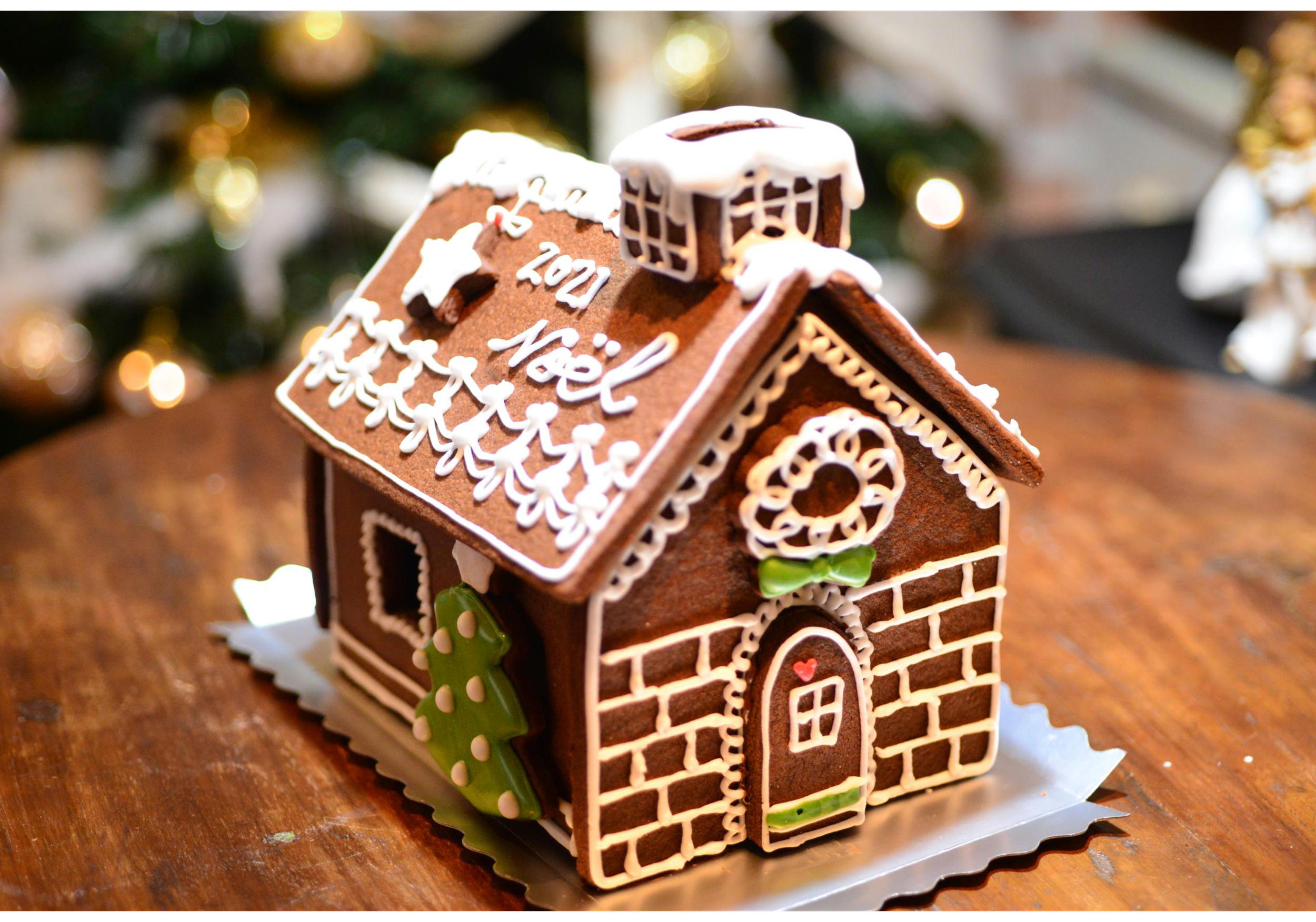 クリスマスヘクセンハウス作り