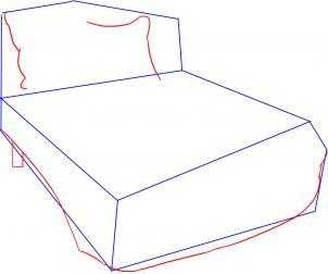 что можно нарисовать на кровати