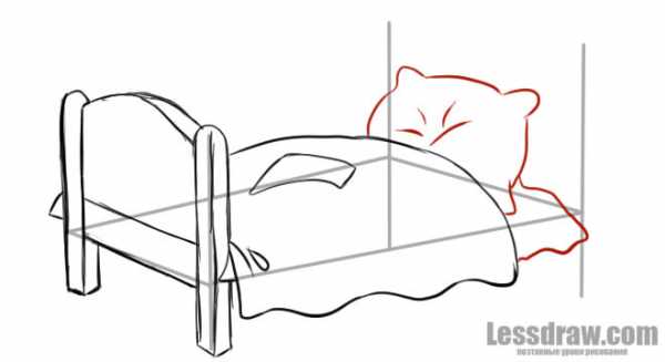 что можно нарисовать на кровати