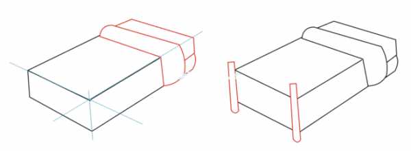 что можно нарисовать на кровати