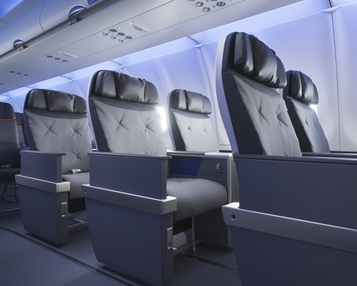 JetBlue Unveils New Domestic First Class Seats JetBlue Unveils New Domestic First Class Seats