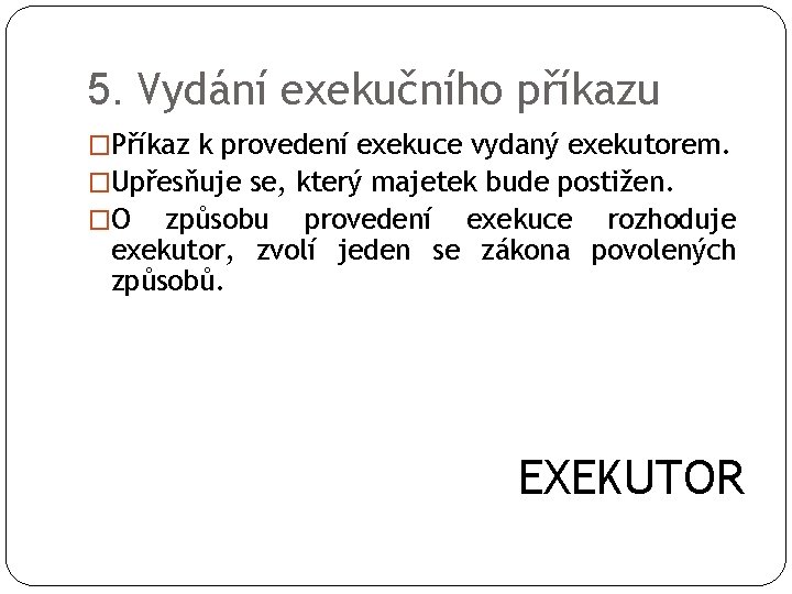Exekuce Vy62inovace1220 Http Www Penize Czexekuce Www Ekcr