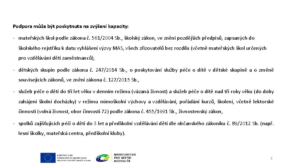 19 Vzva Programovho Rmce Irop Z A M