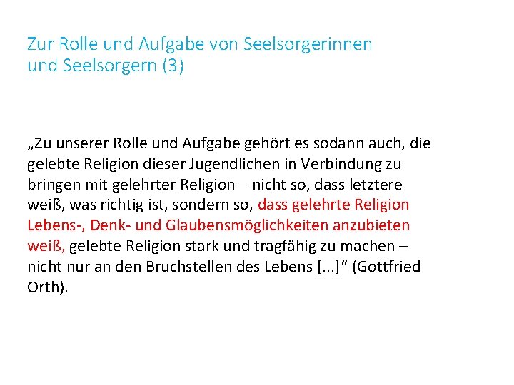 Was Ist Seelsorge Mit Jungen Menschen Matthias Gnther