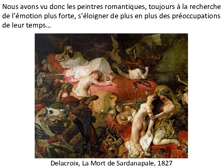 Le Romantisme Rappelez Vous Lide Les Thmes Le