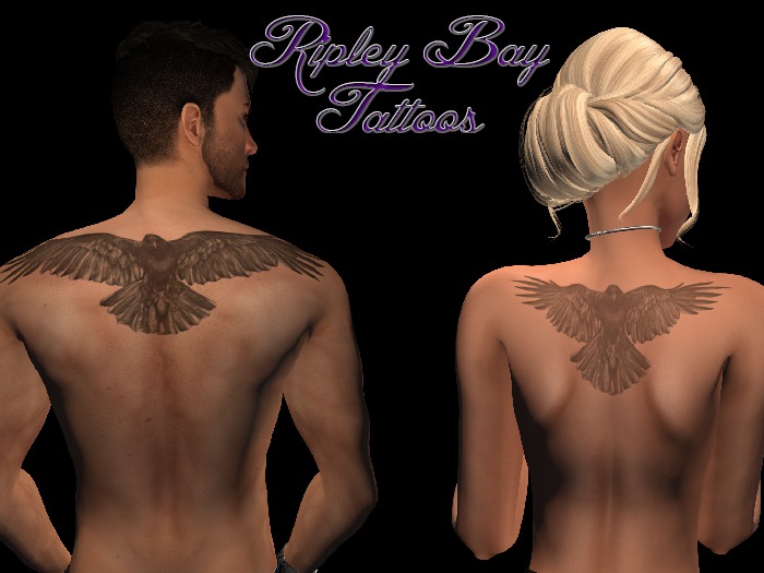 Second Life Marketplace - Rbt The Crow Tattoo Hud 525_x_700_jpg