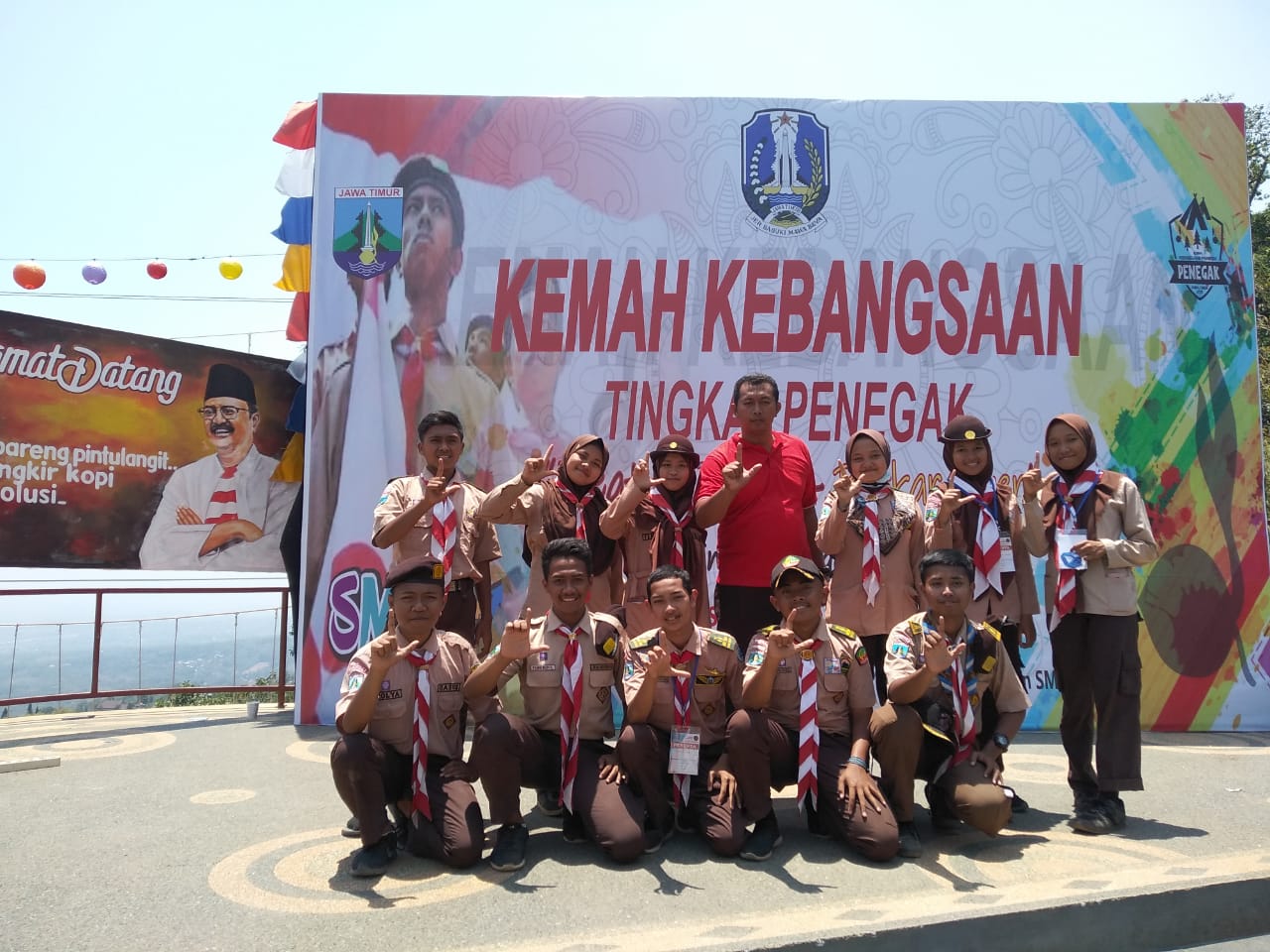 Semarak Kegiatan Kemah Kebangsaan Pramuka Penegak se Jawa Timur 2019