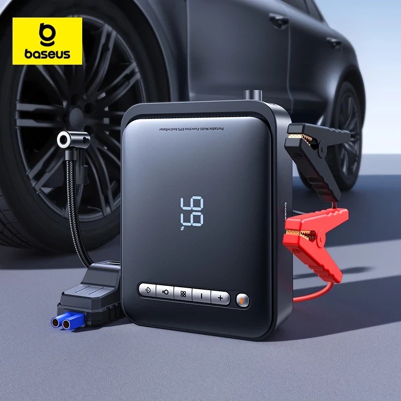 Baseus 1000A Jump Starter Air Pump 2-in-1 Baseus 1000A Jump Starter Air Pump 2-in-1