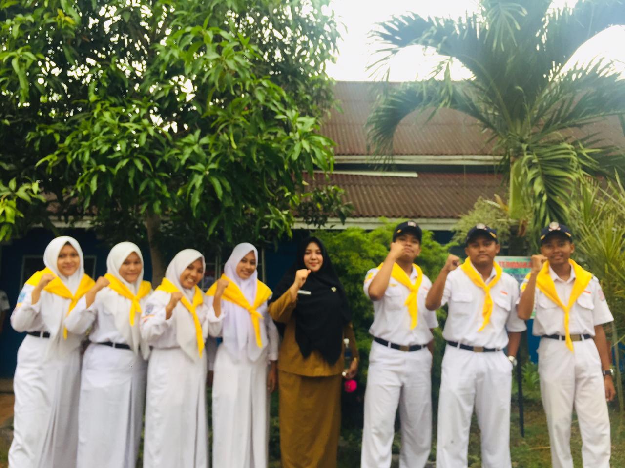 PMR SMKN 5 Batam, Siagakan Anggota Dalam Kegiatan MPLS – SMK NEGERI 5 BATAM