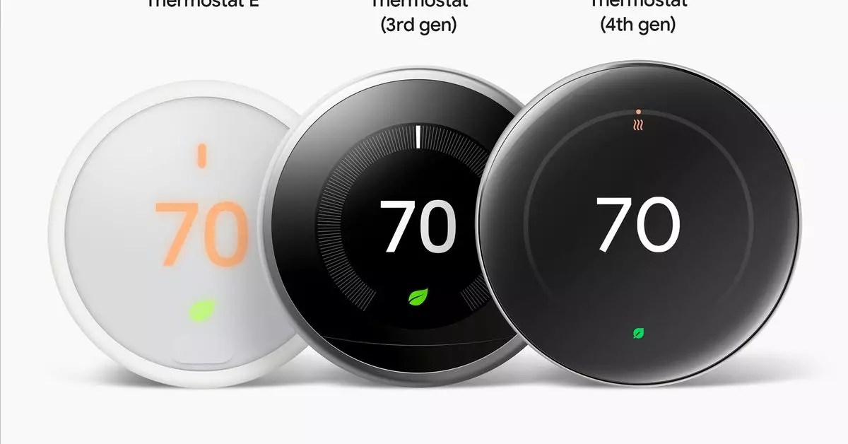 The Latest Leak on the Fourth-Generation Nest Learning Thermostat and Temperature Sensors