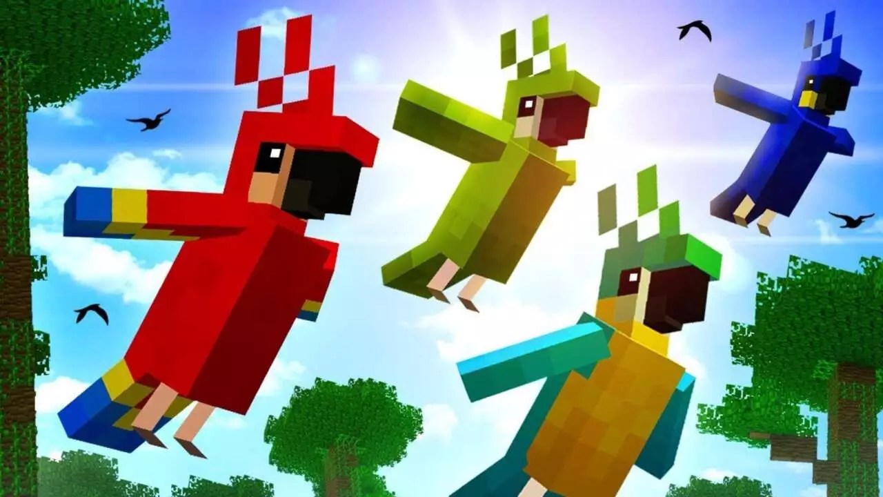 Enchanting Companions: The Joy of Parrots in Minecraft