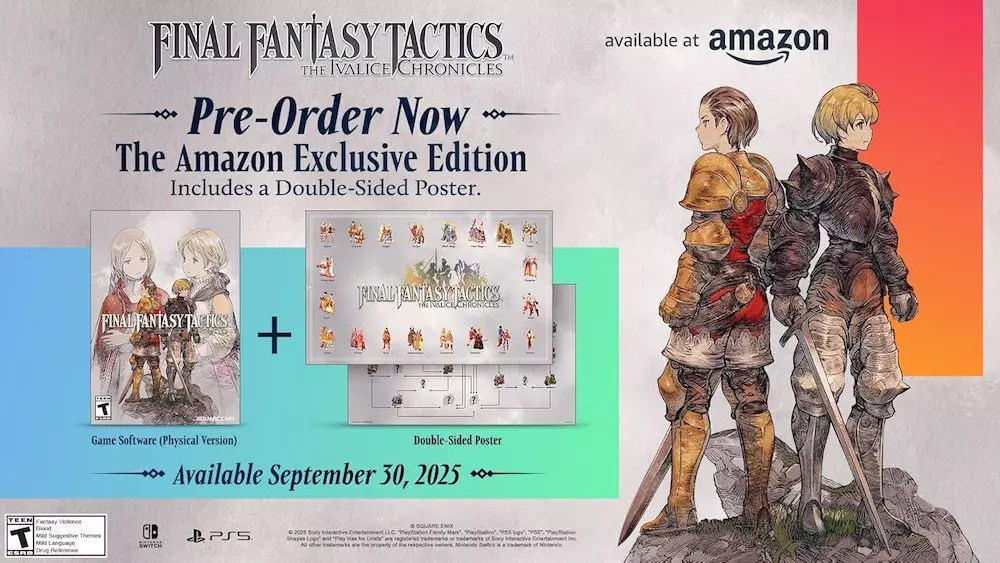 Revitalizing Nostalgia: Square Enix’s Bold Moves with Final Fantasy Tactics on Modern Consoles