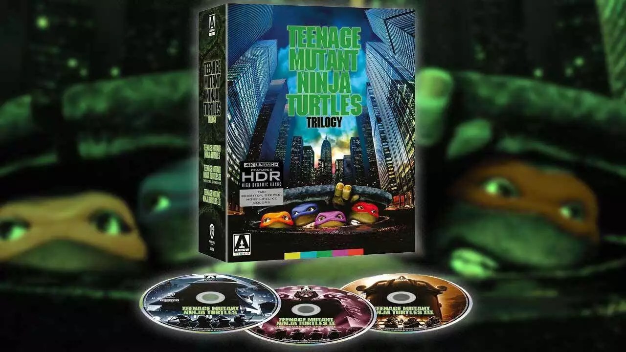 Unleashing Nostalgia: The Iconic Teenage Mutant Ninja Turtles Trilogy Reborn in Stunning 4K