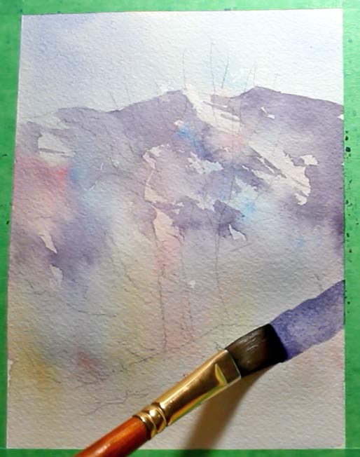 How To Paint Winter Landscapes In Watercolour - Solving Watercolour 652_X_514_jpg