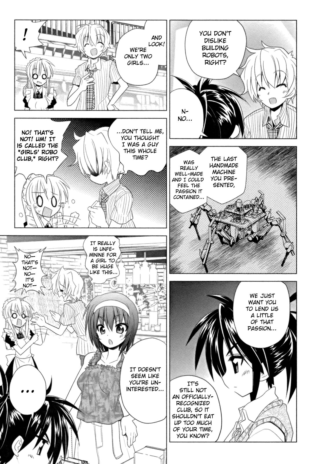 The Girls' Robo Club Appears!! page 10