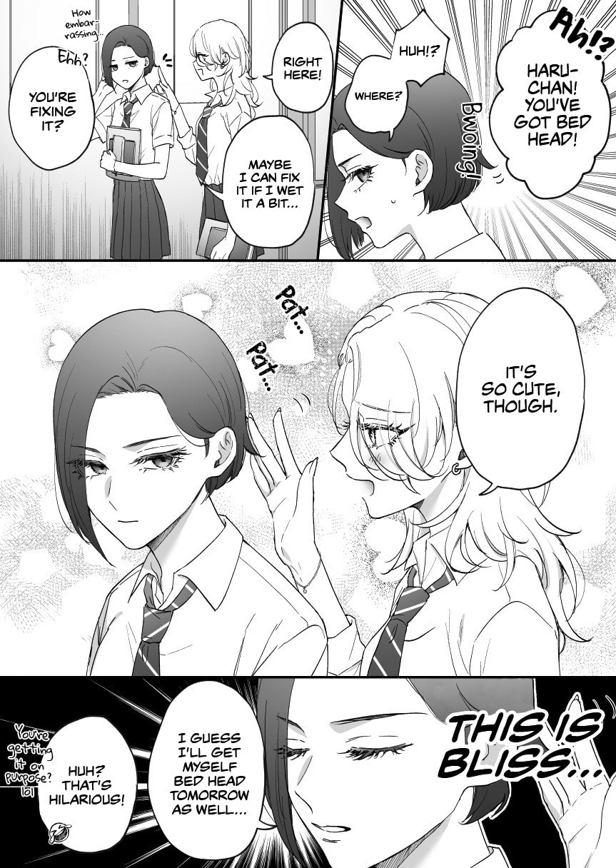 Childhood friend and bed head page 0