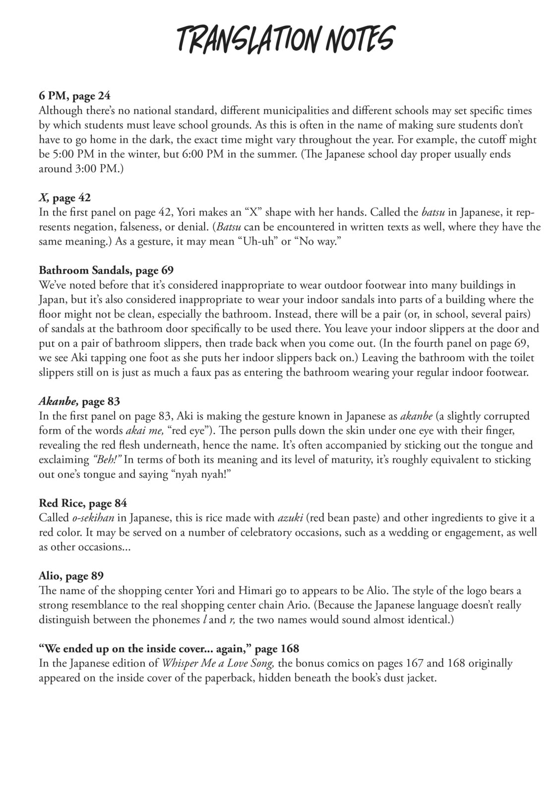 Love at first Sight & Finally, the Day Arrives page 48