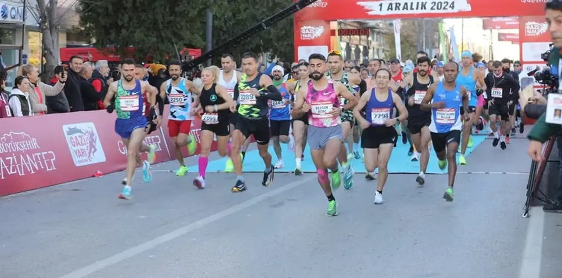 Gazi Yarı Maratonu Gaziantep’te Koşuldu