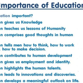 Purpose Of Education Essay
