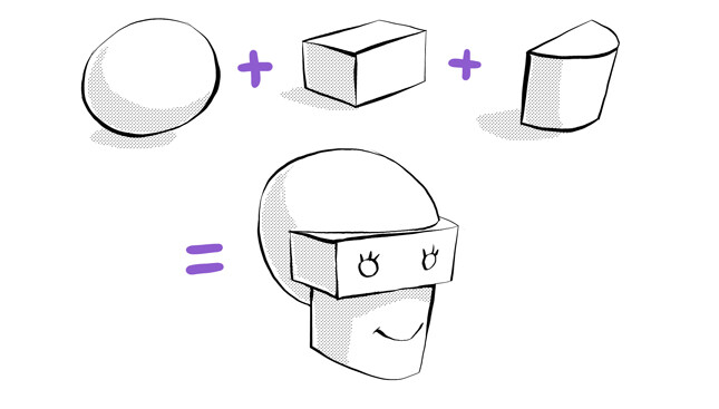 как нарисовать злое лицо