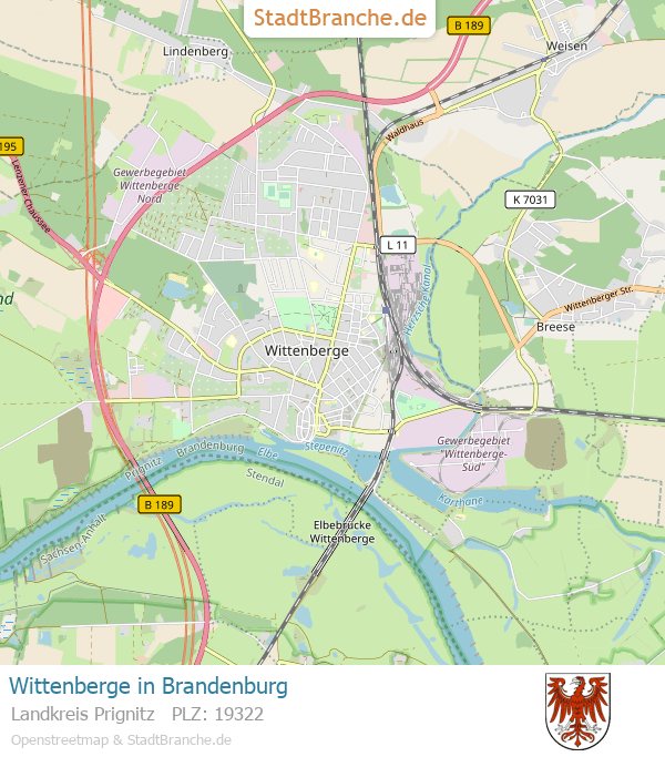 Wittenberge Landkreis Prignitz Brandenburg
