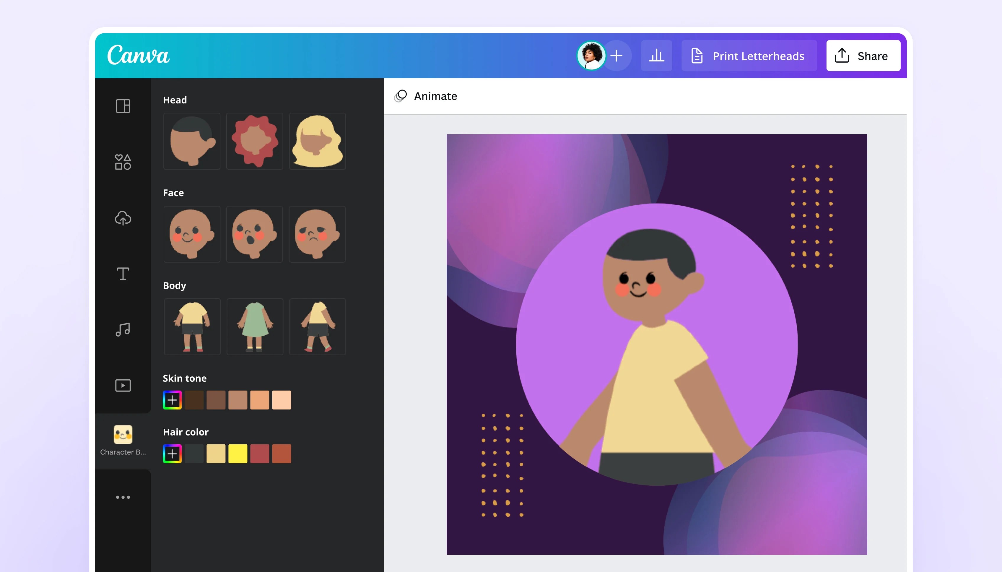 Crear tu propio avatar