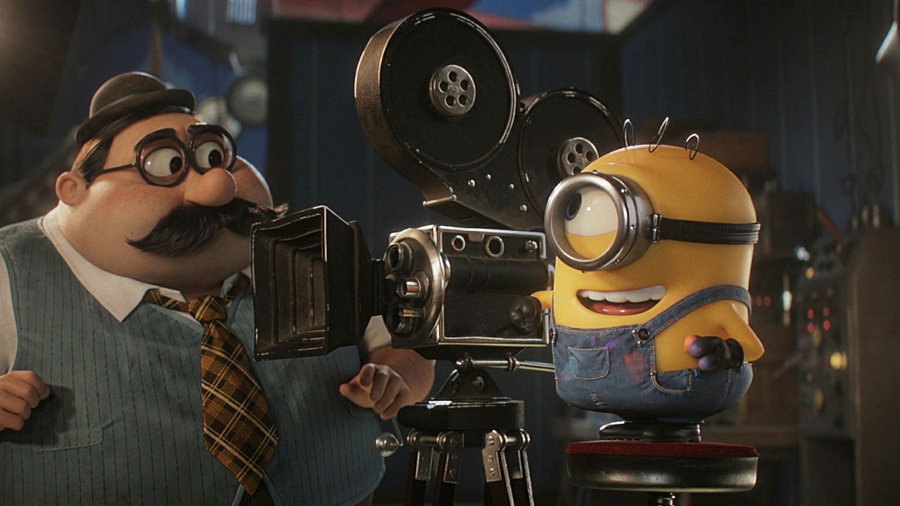 Minionerna är både charmiga och tramsiga som skyddsänglar för filmkonsten