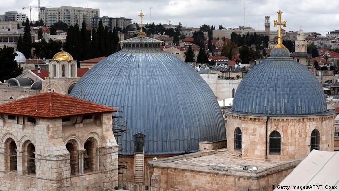 Das Herz Der Grabeskirche In Jerusalem Schlagt Wieder Kultur Dw 22 03 2017