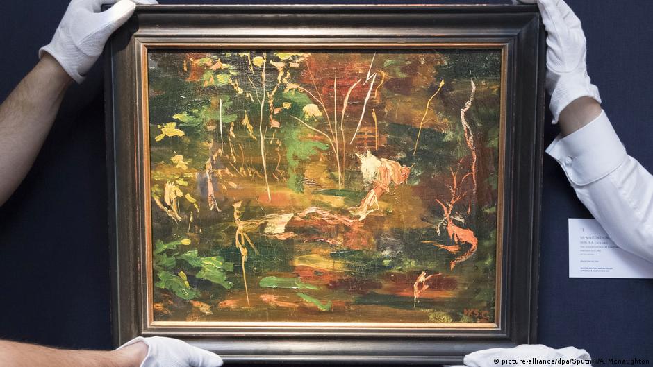 Winston Churchill S Final Painting Smashes Presale Estimate At Auction Arts Dw 22 11 2017