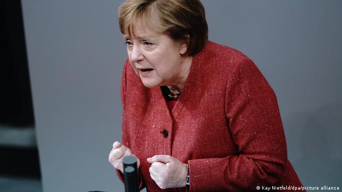 Opinion Angela Merkel Rocks Bundestag With Pandemic Speech Opinion Dw 09 12 2020