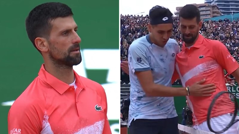 Djokovic goes down in Monte Carlo