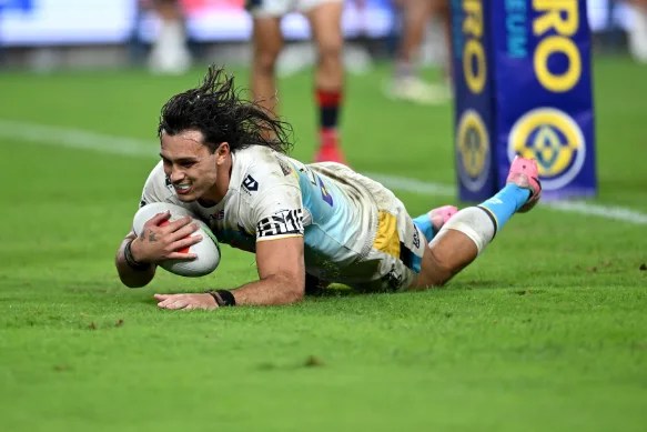AFL great and legend’s advice behind Jayden Campbell’s shock Gold Coast Titans shift