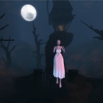 VILE - Jacks Back Gauged Earrings, VILE - Welcome to Jacks House Backdrop,// URSIDXE - Crush Hairstyle, [Pirocious] Phantoms Full AO, [COSMOS] Lieke Summer Dress & .choory. Kiki Skin