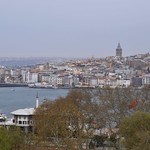 View of the Galata Tower ..