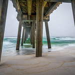 Gloomy Day Under Pensacola Beach Fishing Pier