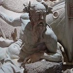 Wien, 1. Bezirk (the art of listed fountains of Vienna), die Macht zur See (Hofburg/Michaelertrakt), Michaelerplatz