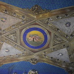 Palazzo Bonocore: un soffitto affrescato al piano nobile